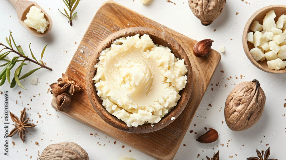 Raw Unrefined Shea Butter(Ghana)(250g)